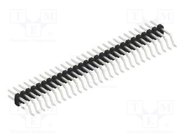 Connector: pin strips; pin header; male; PIN: 56; 2mm; SMT; 2x28