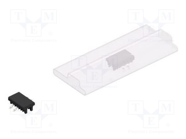 Connector: pin strips; pin header; male; PIN: 2; 2mm; SMT; 1x2; 100V