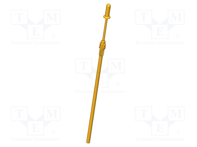Test needle; Operational spring compression: 4mm; 3A; Ø: 0.8mm