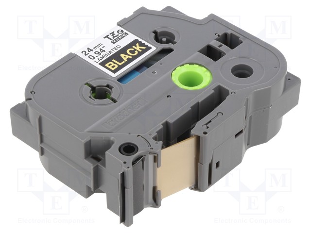 Tape; Width: 24mm; Colour: black; Character colour: golden; L: 8m