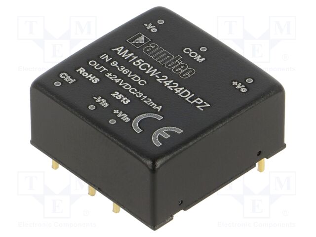 Converter: DC/DC; Protection: short circuit protection SCP