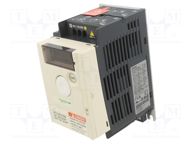 Motor Starter, Altivar 12 Series, Variable Speed Drive, Single Phase, 370 W, 2.4 A, 200 V to 240 V