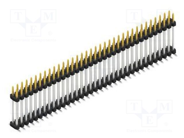 Connector: pin strips; pin header; male; PIN: 70; 2mm; SMT; 2x35