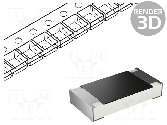 Resistor: thick film; SMD; 0603; 191kΩ; ±1%; -55÷155°C; 100ppm/°C