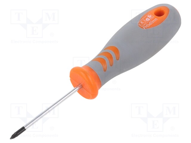 Screwdriver; Pozidriv®; PZ0; 60mm