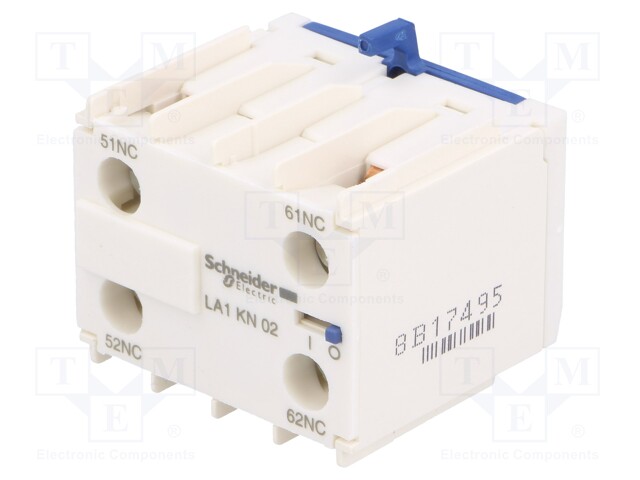 Auxiliary contacts; Series: TeSys K; Leads: screw terminals