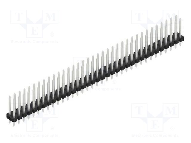 Connector: pin strips; pin header; male; PIN: 70; 2.54mm; THT; 2x35