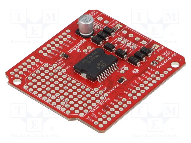 DC-motor driver; L298; PWM,TTL; 2A; 3.3÷5V; Channels: 2