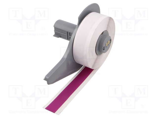Tape; 12.7mm; 15.24m; purple; self-adhesive; -40÷82°C