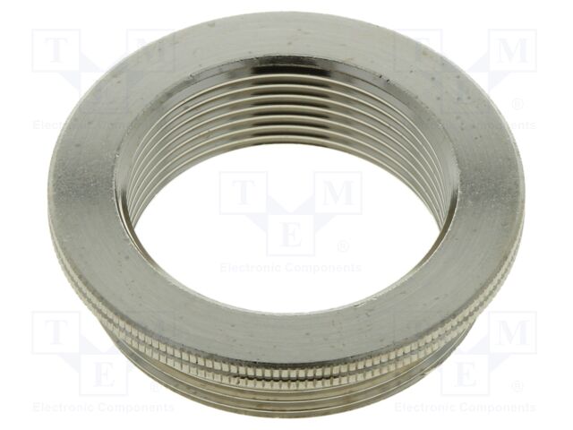 Reduction of threads for glands; Int.thread: M32; brass