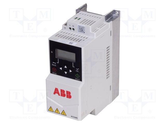 Vector inverter; Max motor power: 0.75kW; Usup: 200÷240VAC; 4.8A