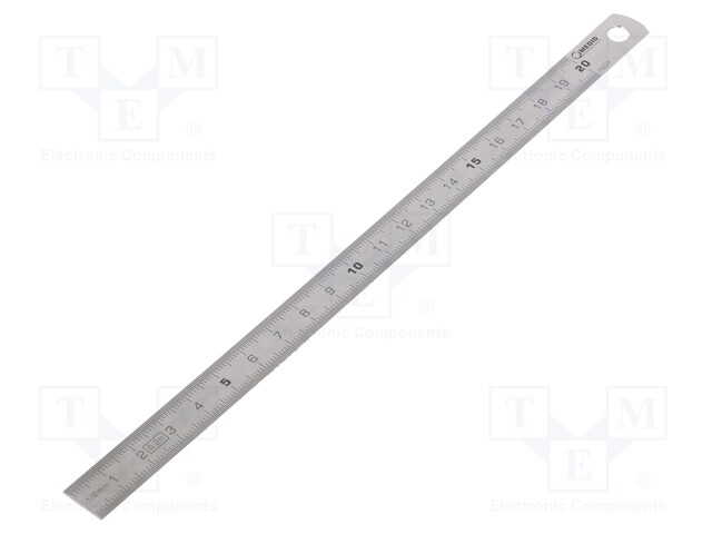 Ruler; L: 200mm; Width: 13mm