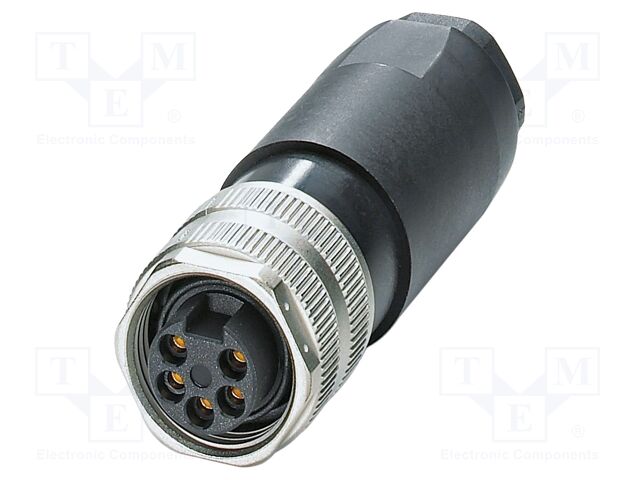 Connector: 7/8"; plug; PIN: 5; straight; unshielded; 9A; 300V; IP67