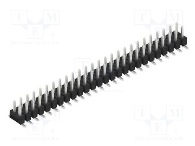 Connector: pin strips; pin header; male; PIN: 52; 2.54mm; SMT; 2x26