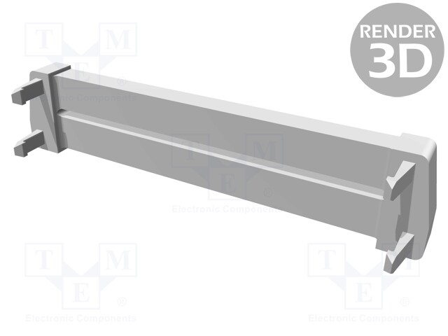 Cable clamp; D-Sub 37pin; Series: AMPLIMITE HDF
