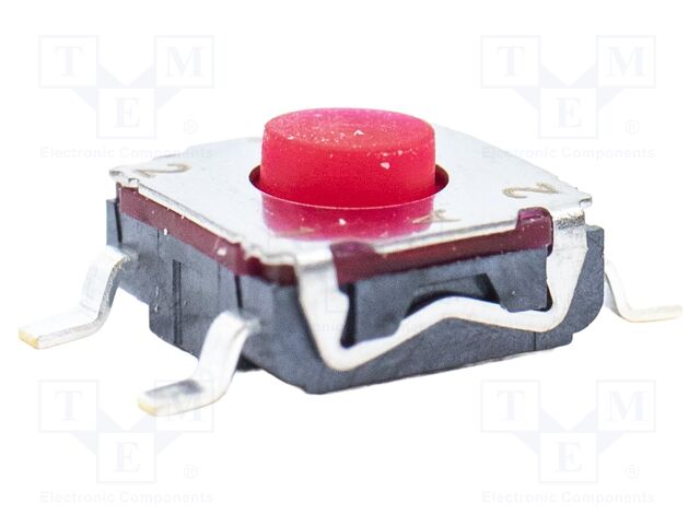 Microswitch TACT; SPST; Pos: 2; 0.05A/32VDC; SMD; none; 1.96N; 1mm