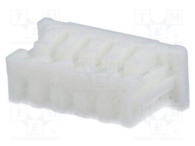 Plug; wire-board; female; PicoBlade; 1.25mm; PIN: 5; w/o contacts