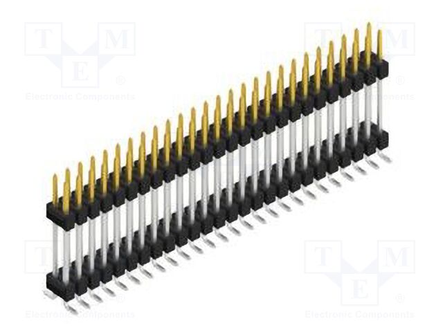 Connector: pin strips; pin header; male; PIN: 52; 2.54mm; SMT; 2x26
