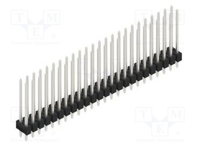 Connector: pin strips; pin header; male; PIN: 48; 2.54mm; THT; 2x24