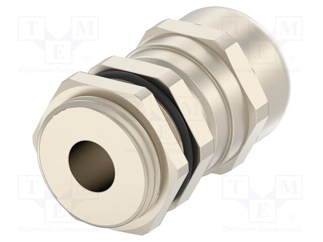 Cable gland; with long thread; PG11; IP68; Mat: brass; Entrelec
