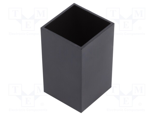 Enclosure: designed for potting; X: 30mm; Y: 30mm; Z: 50mm; ABS
