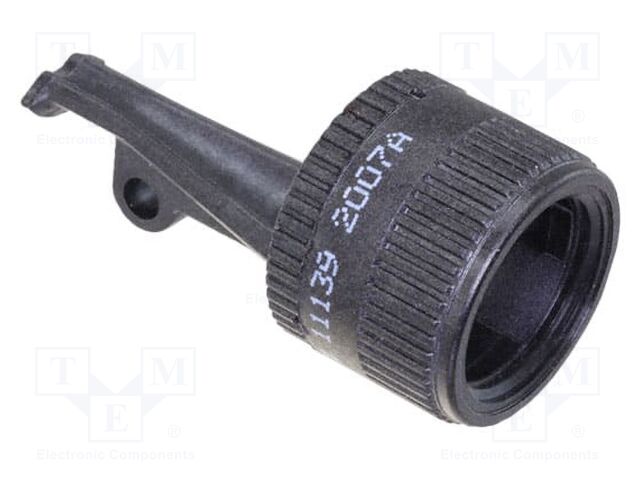 Accessories: cable hood and fastener