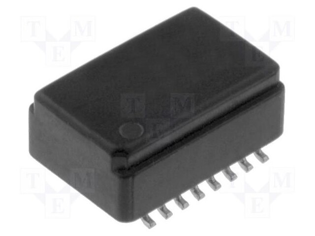 Transformer: speaker; Mounting: SMD; Trans: 1: 1: 2: 2