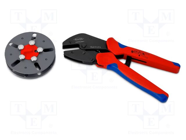 Tool: for crimping; 250mm; Kit: compartment