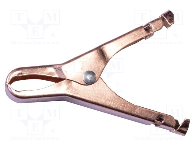 Crocodile clip; 50A; Grip capac: max.28.6mm; Overall len: 98.42mm