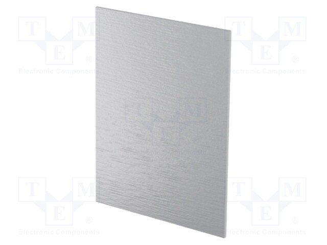 Rear panel; for ITALTRONIC enclosure