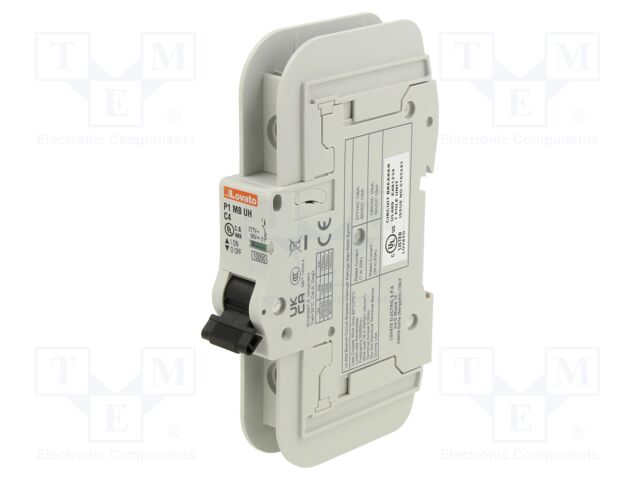Circuit breaker; 277VAC; Inom: 4A; Poles: 1; for DIN rail mounting