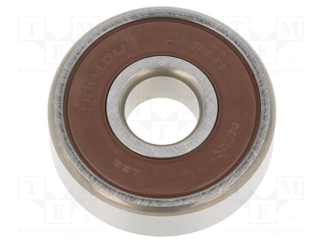 Bearing: ball; Øint: 12mm; Øout: 37mm; W: 12mm; bearing steel