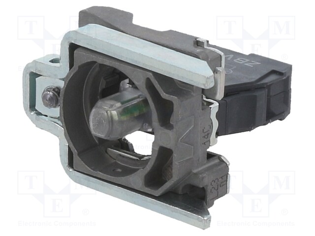 LED Panel Mount Indicator, Pilot Light, Blue, 24 V, 22 mm, 18 mA, IP65