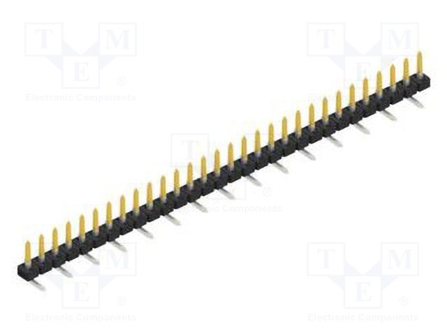 Connector: pin strips; pin header; male; PIN: 30; 2mm; SMT; 1x30