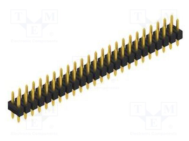 Connector: pin strips; pin header; male; PIN: 48; 2.54mm; THT; 2x24