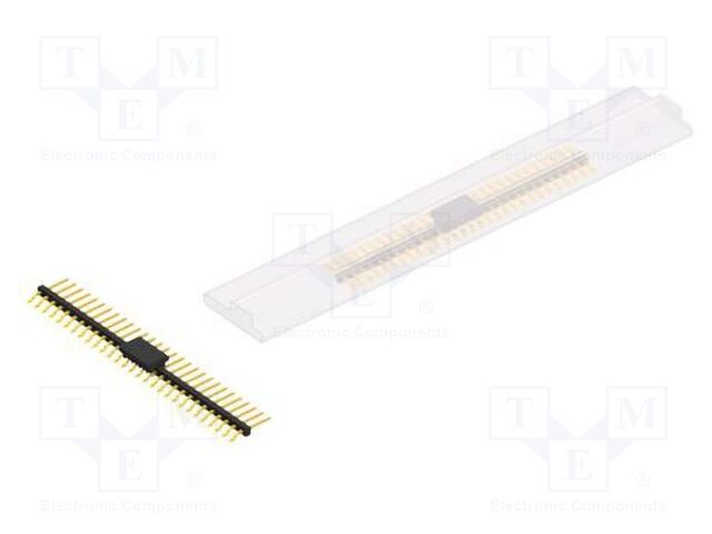 Connector: pin strips; pin header; male; PIN: 29; 2mm; SMT; 1x29