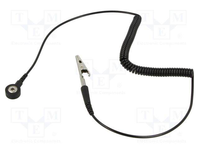 Connection cable; ESD; Application: earthing ESD wristbands; 1MΩ