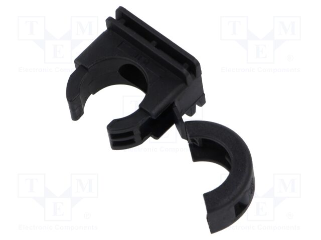 Bracket; ØBraid : 16mm; polyamide; HelaGuard; -50÷135°C; UL94V-2
