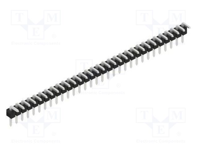 Connector: pin strips; pin header; male; PIN: 31; 2.54mm; THT; 1x31