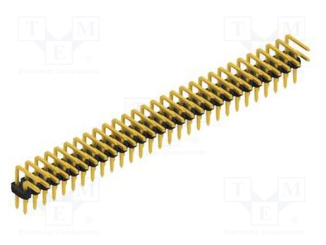 Connector: pin strips; pin header; male; PIN: 58; 2mm; THT; 2x29
