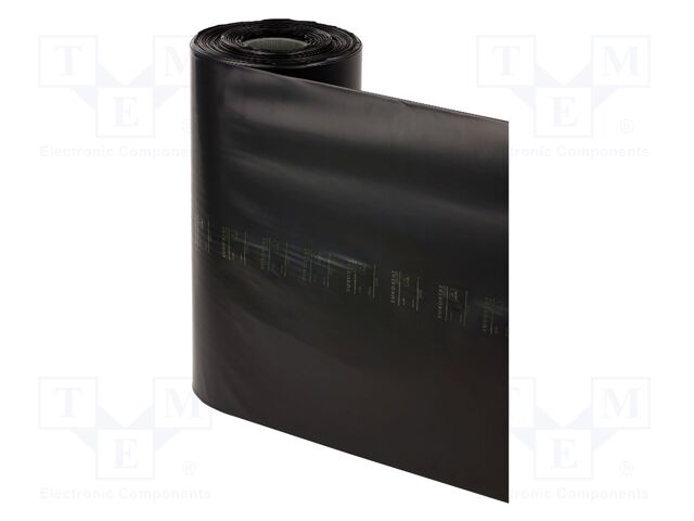 Protection bag; ESD; Len: 152m; W: 102mm; EN 61340-5-1; black; 3.2kg