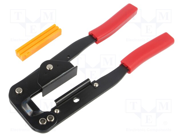 Tool: for crimping; pin strip,IDC connectors