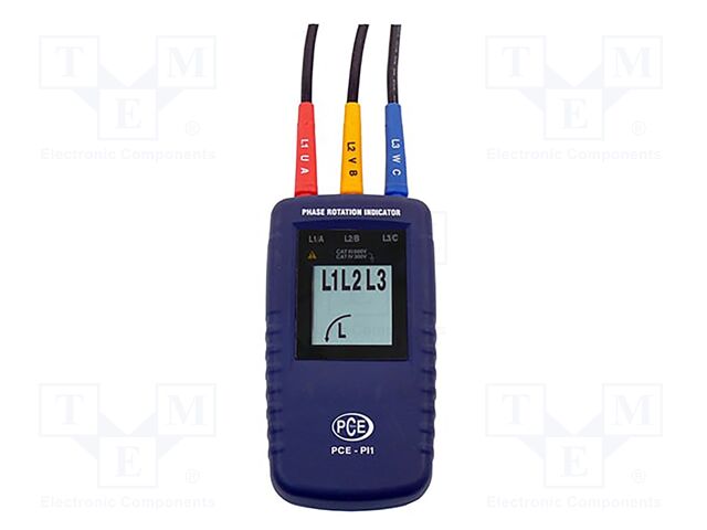 Meter: power quality analyser; LCD; VAC: 40÷690V; 130x32x69mm