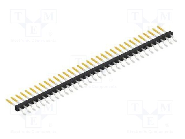 Connector: pin strips; pin header; male; PIN: 33; 2mm; SMT; 1x33