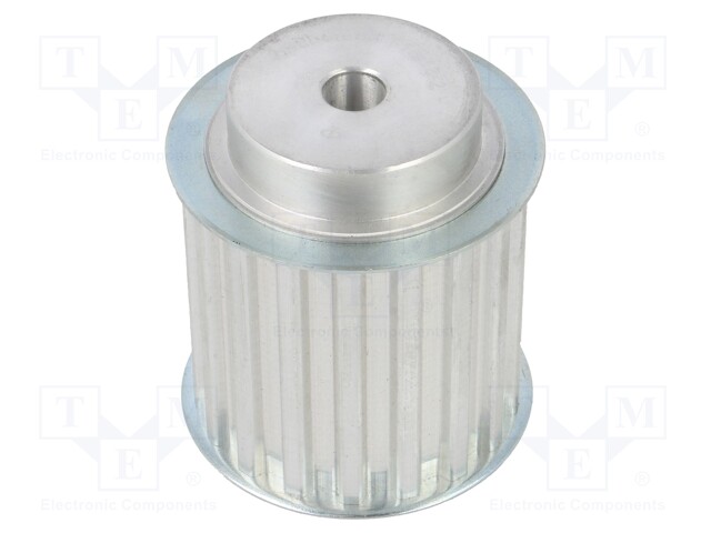 Belt pulley; T10; W: 50mm; whell width: 66mm; Ø: 55.45mm; aluminium