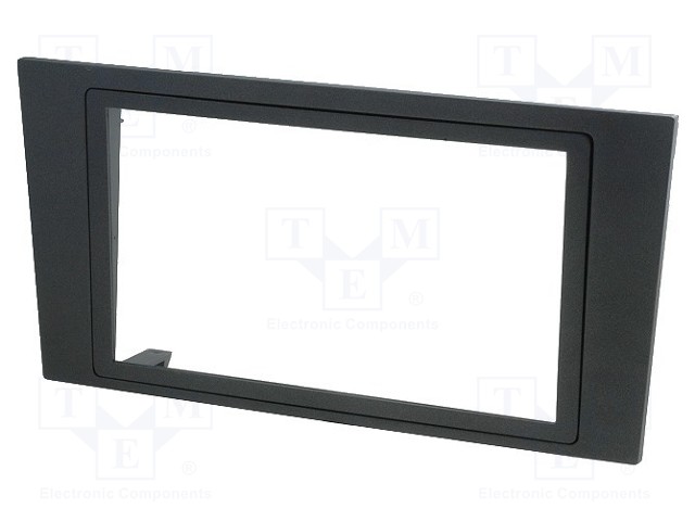 Radio mounting frame; Ford; 2 DIN; anthracite