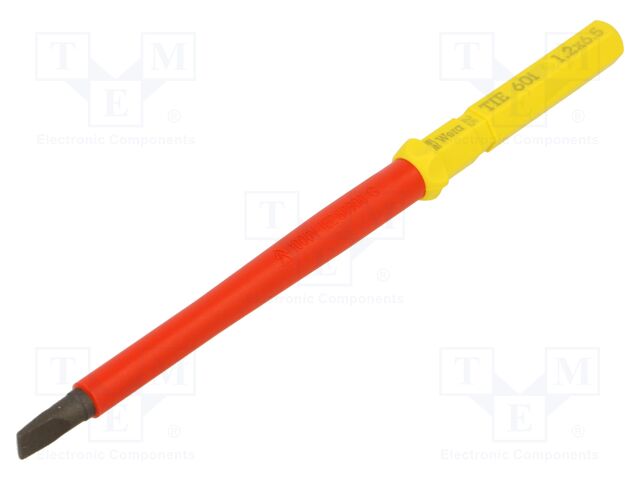 Interchangeable blade; slot; insulated; 6,5x1,2mm; 157mm; 1kVAC
