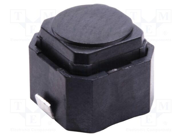 TACTILE SW, SPST, 0.05A, 12VDC, SOLDER
