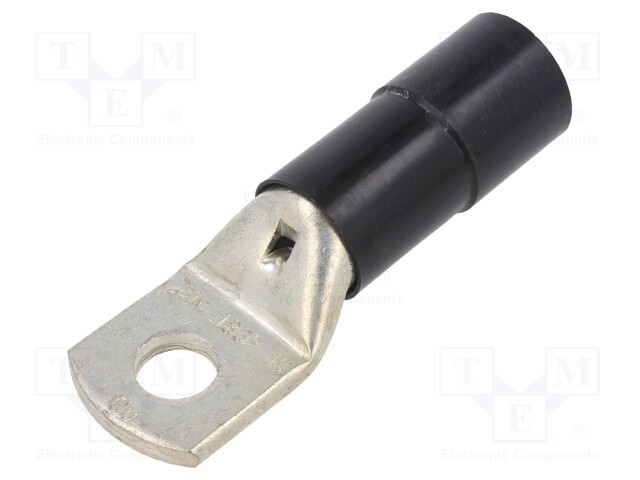 Tip: ring tube; M14; Ø: 15mm; 185mm2; crimped; for cable; insulated