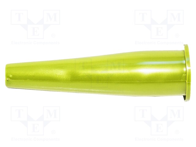 Insulator; 5kV; yellow; Mat: PVC; Application: BU-27; 91mm